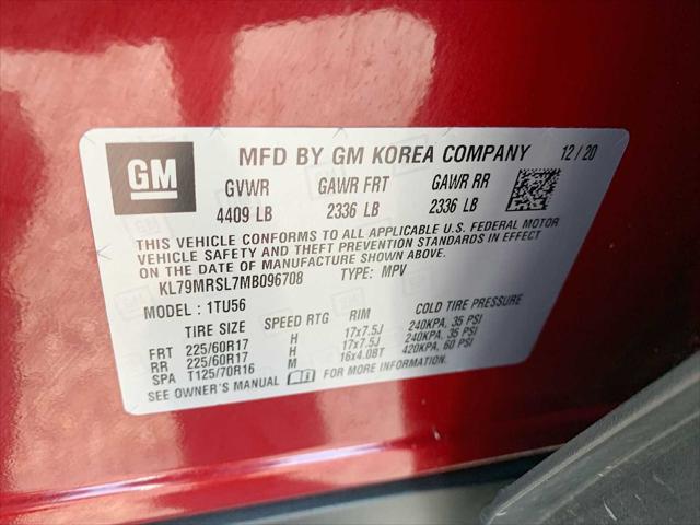 Photo of 2021 Scarlet Red Metallic Chevrolet Trailblazer