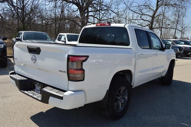 Photo of 2025 Glacier White Nissan Frontier