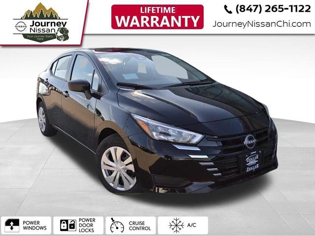 Photo of 2025 Super Black Metallic Nissan Versa