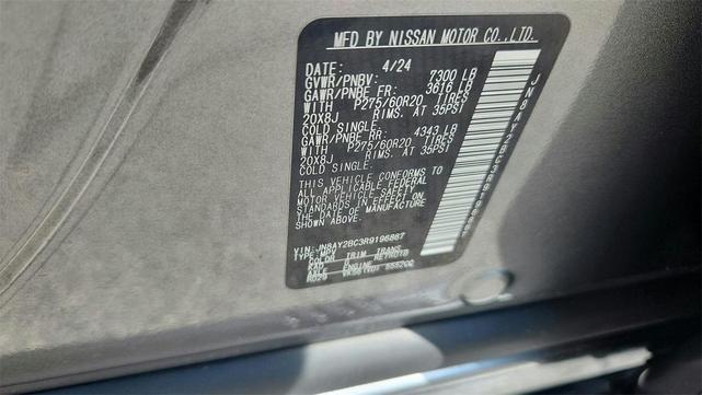 Photo of 2024 Gun Metallic Nissan Armada