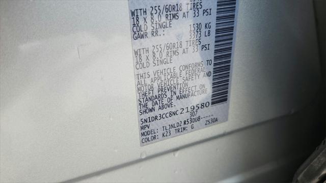 Photo of 2022 Brilliant Silver Metallic Nissan Pathfinder