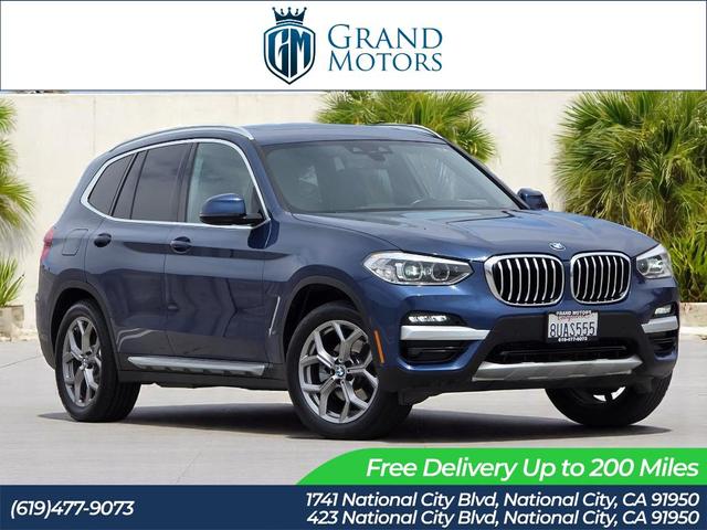 Photo of 2021 Phytonic Blue Metallic BMW X3