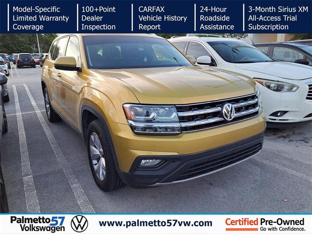 2018 Volkswagen Atlas