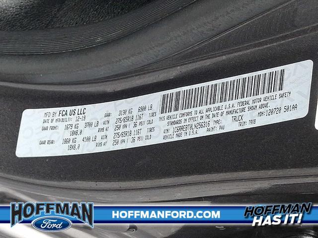 Photo of 2020 Granite Crystal Clearcoat Metallic RAM 1500