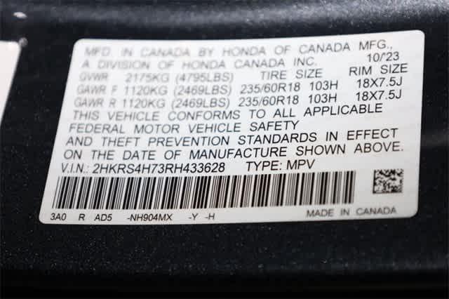 Photo of 2024 Meteorite Gray Metallic Honda CR-V