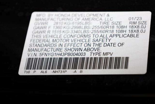 Photo of 2023 Crystal Black Pearl Honda Pilot