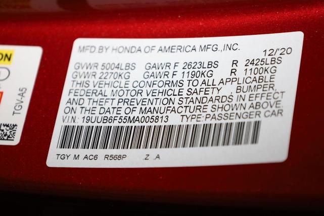 Photo of 2021 Red Acura TLX