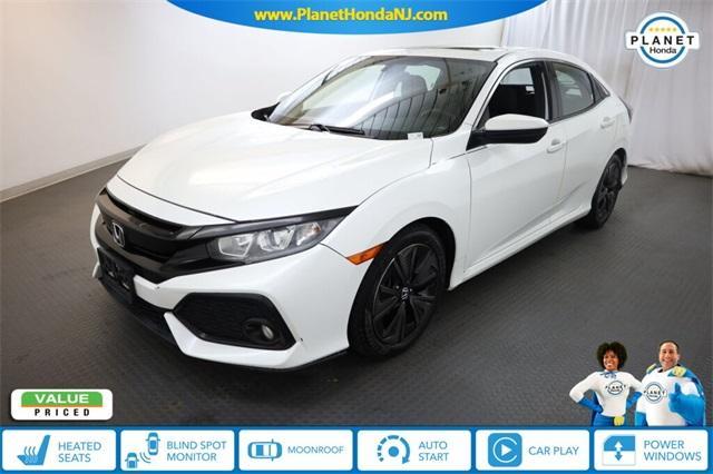 Photo of 2018 White Orchid Pearl Honda Civic