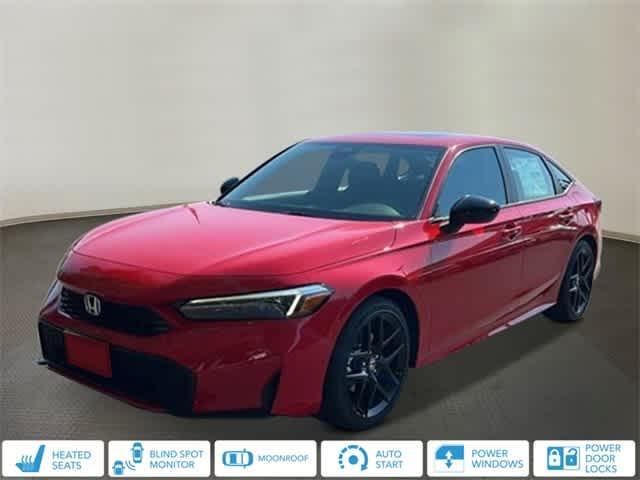 Photo of 2025 Rallye Red Honda Civic Hybrid