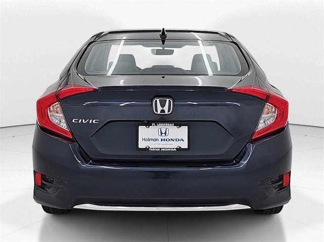 Photo of 2021 Cosmic Blue Metallic Honda Civic