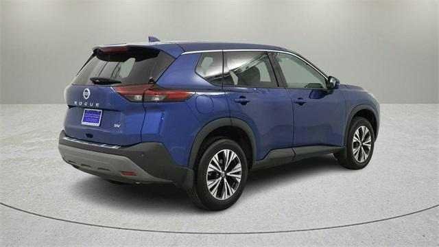 Photo of 2021 Caspian Blue Metallic Nissan Rogue