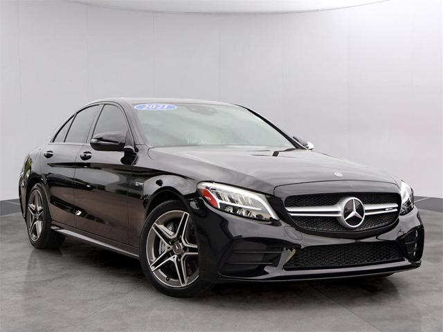 Photo of 2021 Black Mercedes-Benz AMG C 43