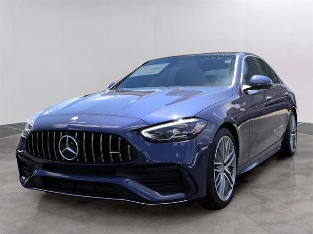 Photo of 2025 Twilight Blue Metallic Mercedes-Benz AMG C 43