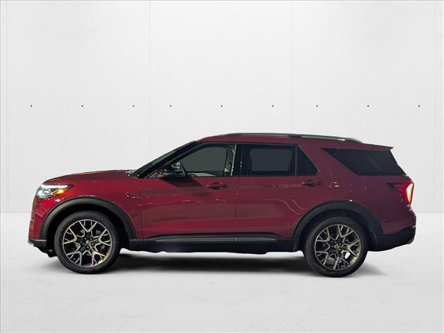 Photo of 2025 Rapid Red Metallic Tinted Clearcoat Ford Explorer