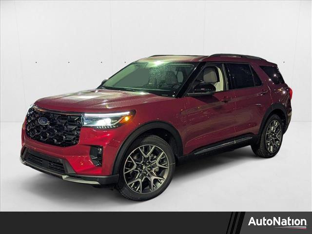 Photo of 2025 Rapid Red Metallic Tinted Clearcoat Ford Explorer