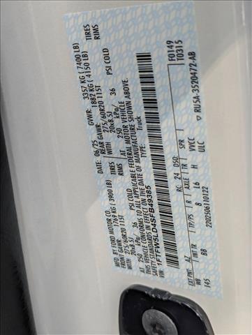 Photo of 2025 Star White Metallic Tri-Coat Ford F-150