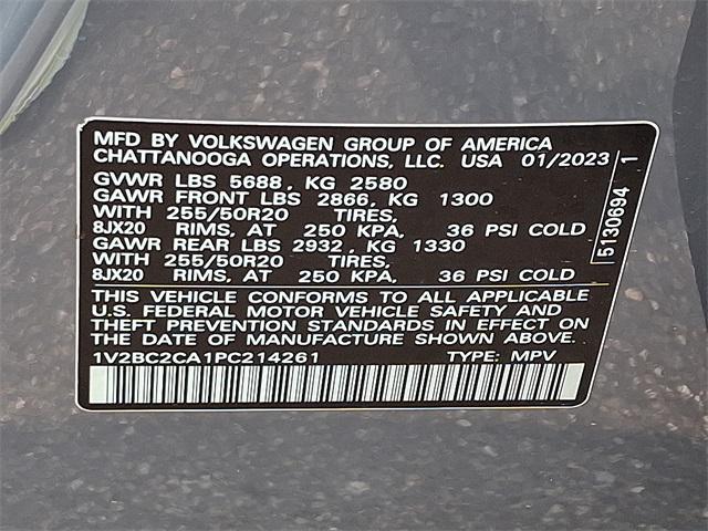 Photo of 2023 Gray Volkswagen Atlas Cross Sport