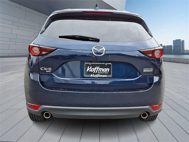Photo of 2021 Deep Crystal Blue Mica Mazda CX-5