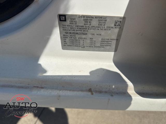 Photo of 2017 Summit White Chevrolet Silverado 2500