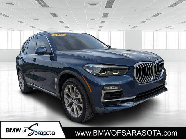 Photo of 2021 Blue Metallic BMW X5