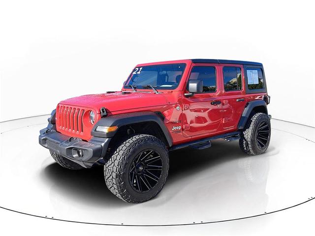 Photo of 2021 Firecracker Red Clearcoat Jeep Wrangler Unlimited