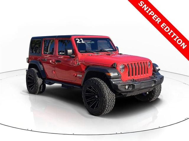 Photo of 2021 Firecracker Red Clearcoat Jeep Wrangler Unlimited