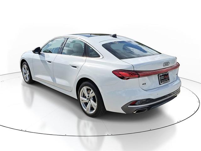 Photo of 2025 Glacier White Metallic Audi A5