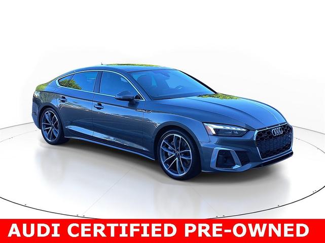 Photo of 2024 Daytona Gray Pearl Audi A5 Sportback