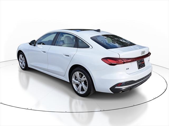 Photo of 2025 Glacier White Metallic Audi A5