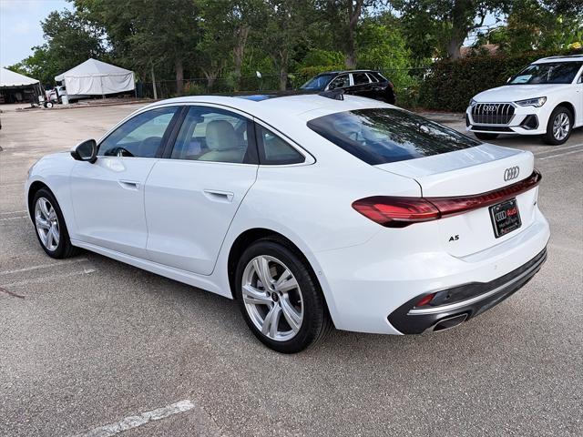 Photo of 2025 Glacier White Metallic Audi A5