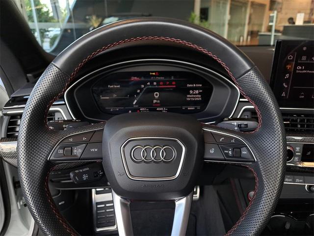 Photo of 2023 Glacier White Metallic/Black Roof Audi S5