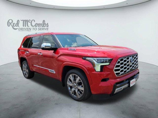 Photo of 2024 Red Toyota Sequoia