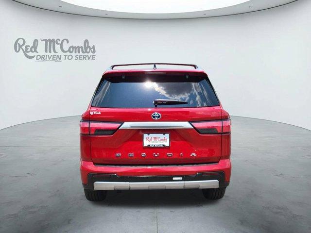 Photo of 2024 Red Toyota Sequoia