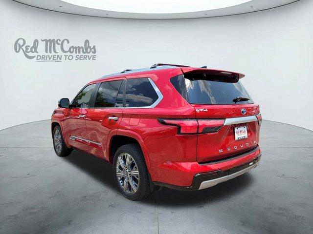 Photo of 2024 Red Toyota Sequoia
