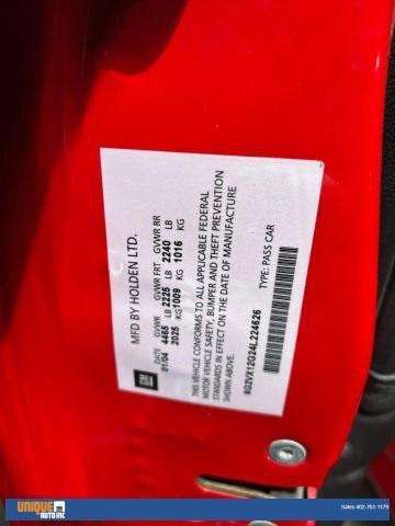 Photo of 2004 Pulse Red Pontiac GTO