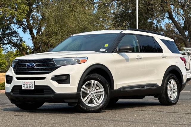 Photo of 2023 STAR WHITE MET TRI-COAT Ford Explorer