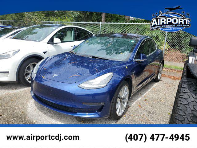 Photo of 2018 Deep Blue Metallic Tesla Model 3