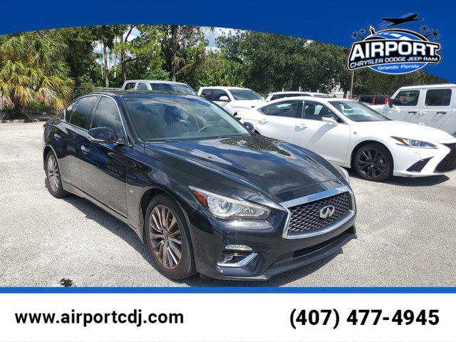 Photo of 2019 Black Obsidian INFINITI Q50