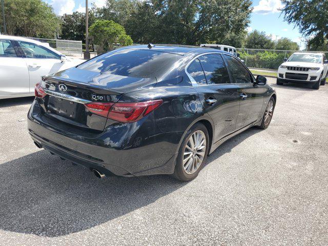 Photo of 2019 Black Obsidian INFINITI Q50