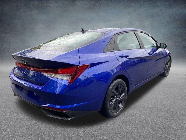 Photo of 2021 Intense Blue Hyundai ELANTRA