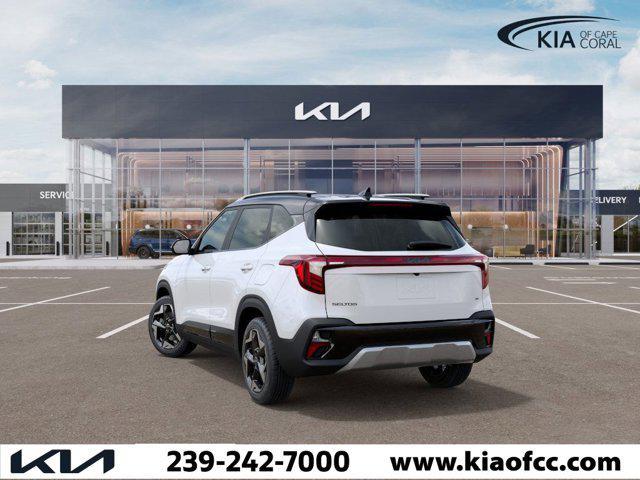 Photo of 2025 White / Black Kia Seltos