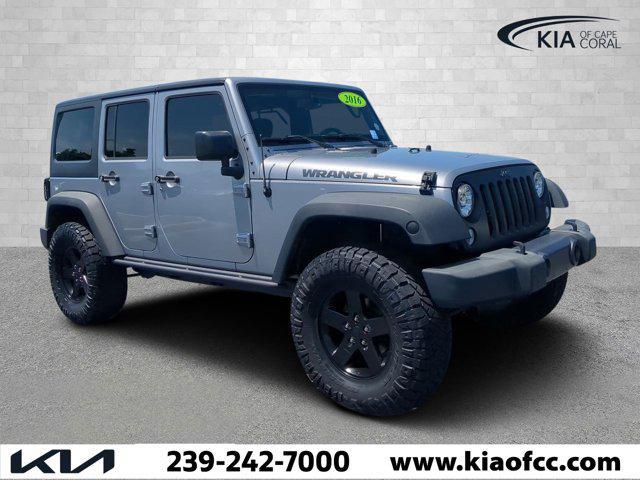 2016 Jeep Wrangler Unlimited
