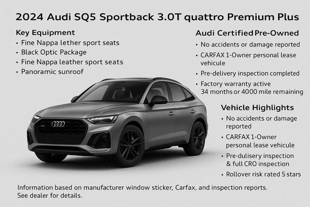 Photo of 2024 Silver Metallic Audi SQ5