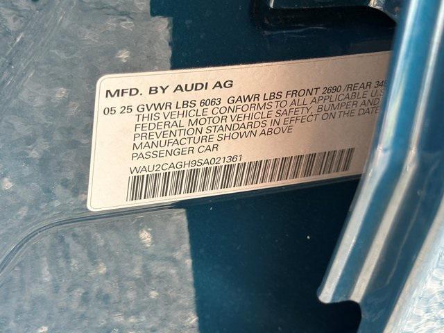 Photo of 2025 Malpelo Blue Metallic Audi A6