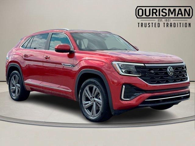 Photo of 2024 Aurora Red Metallic Volkswagen Atlas Cross Sport