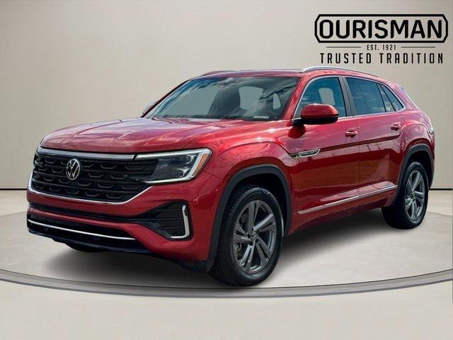 Photo of 2024 Aurora Red Metallic Volkswagen Atlas Cross Sport