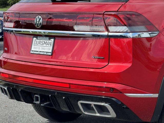 Photo of 2024 Aurora Red Metallic Volkswagen Atlas Cross Sport