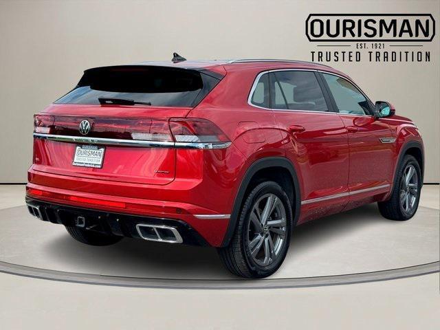 Photo of 2024 Aurora Red Metallic Volkswagen Atlas Cross Sport