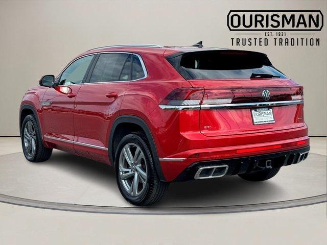 Photo of 2024 Aurora Red Metallic Volkswagen Atlas Cross Sport