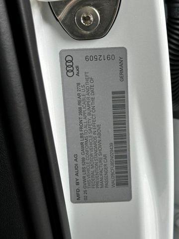 Photo of 2025 Glacier White Metallic Audi A5